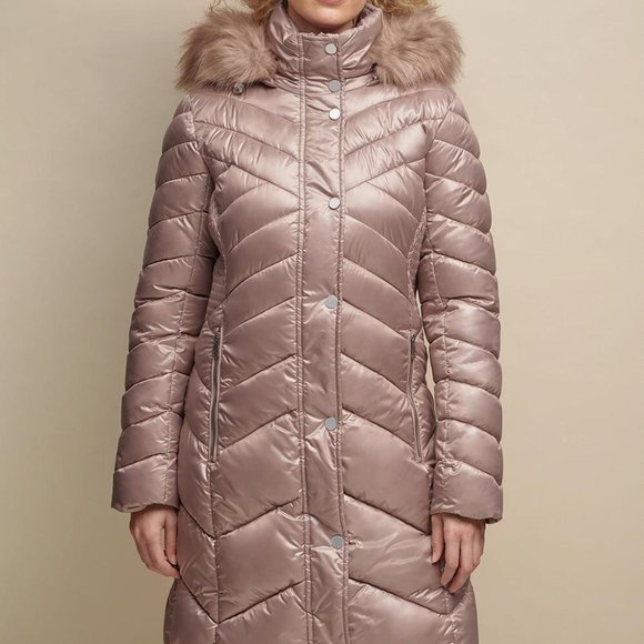 New with Tag KENNETH COLE Puffer Walker Coat - Picture 2 of 4